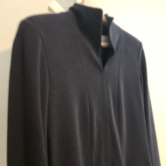 Oscar de la Renta 1990s Black Lbd Wool Shift Dress | Like New| Size 6 Vintage - Picture 6 of 15